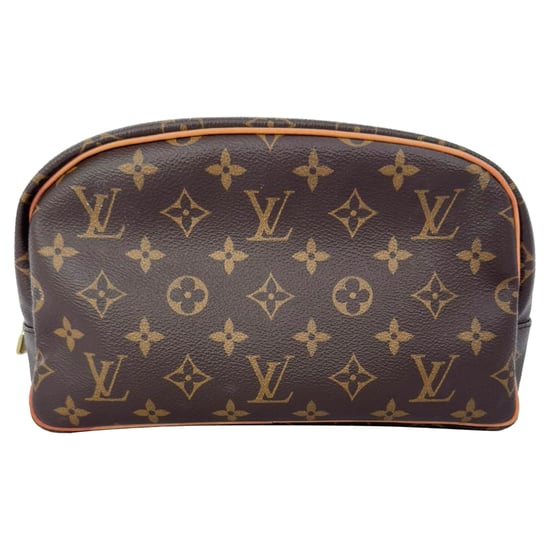 Louis Vuitton Trousse Toilette 25 Kulturbeutel aus braunem Leder - Image 1