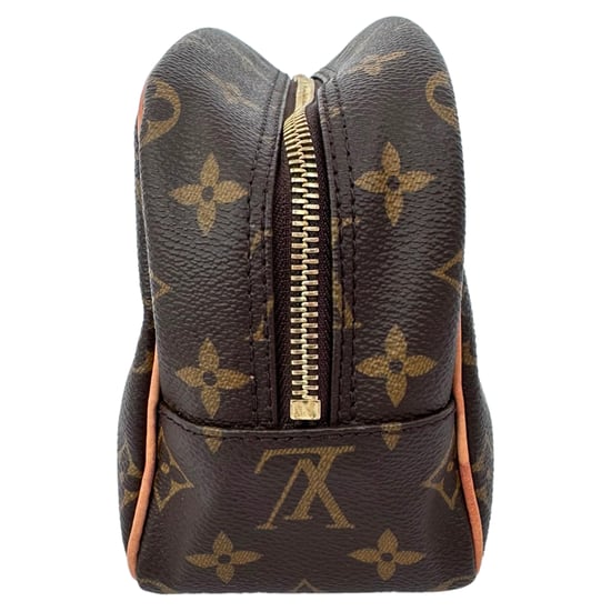 Louis Vuitton Trousse Toilette 25 Kulturbeutel aus braunem Leder - Image 4