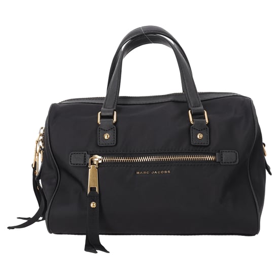 Marc Jacobs Trooper Bauletto Satchel Tasche aus schwarzem Nylon - Image 1