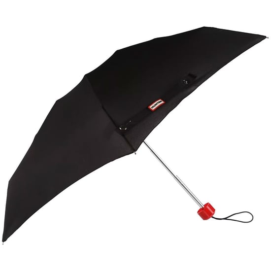 Hunter Original Mini Kompakt Schwarz Regenschirm - Image 1