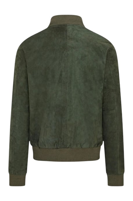 Herren Green Goat Suede MA-1 Bomberjacke – North - Image 5