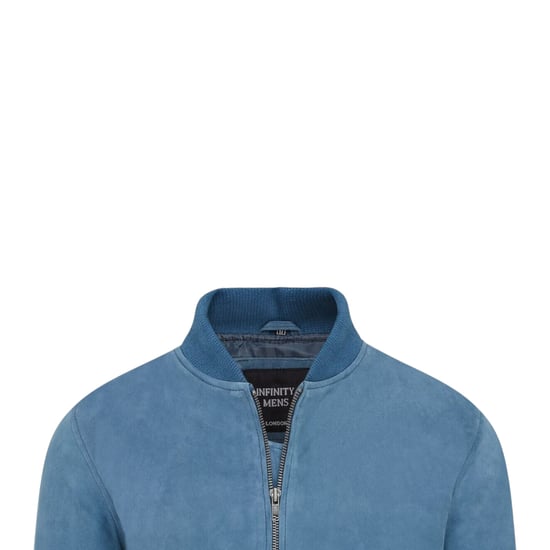Herren Blue Goat Suede MA-1 Bomberjacke – Antalya - Image 6