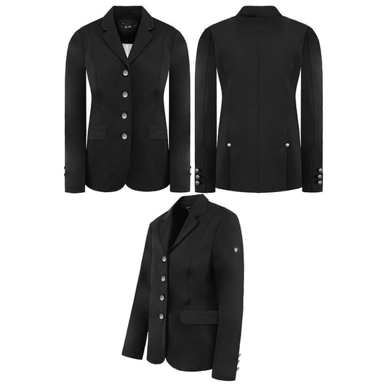 Ariat Palladium Damen Schwarze Showjacke - Image 4