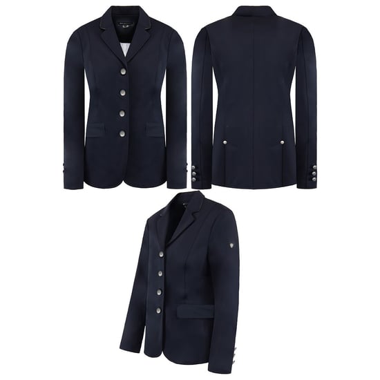 Ariat Palladium Damen Navy Turnierjacke - Image 4