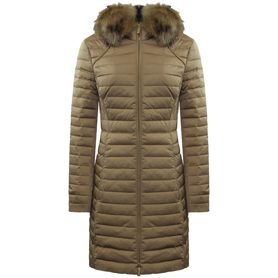Hunter Refined Damen Brauner Daunenmantel - Image 1