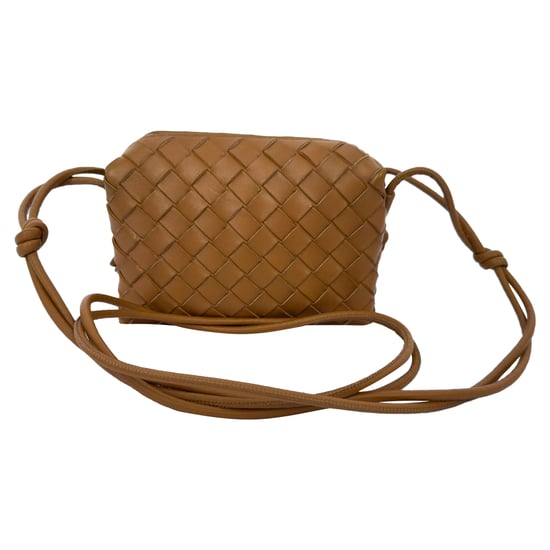 Bottega Veneta Mini Loop Kamera Tasche aus braunem Lammleder - Image 2