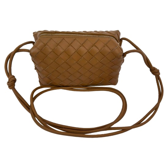 Bottega Veneta Mini Loop Kamera Tasche aus braunem Lammleder - Image 3