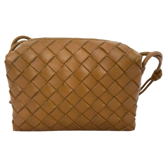 Bottega Veneta Mini Loop Kamera Tasche aus braunem Lammleder - Image 4
