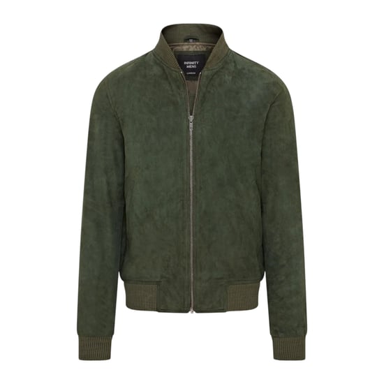 Herren Green Goat Wildleder MA-1 Bomberjacke – Antalya - Image 2