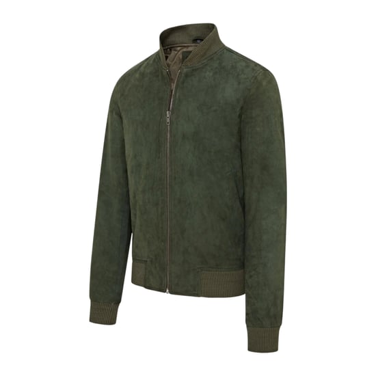 Herren Green Goat Wildleder MA-1 Bomberjacke – Antalya - Image 4