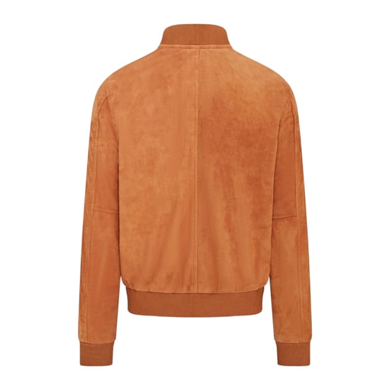 Herren Tan Goat Wildleder MA-1 Bomberjacke – Antalya - Image 5