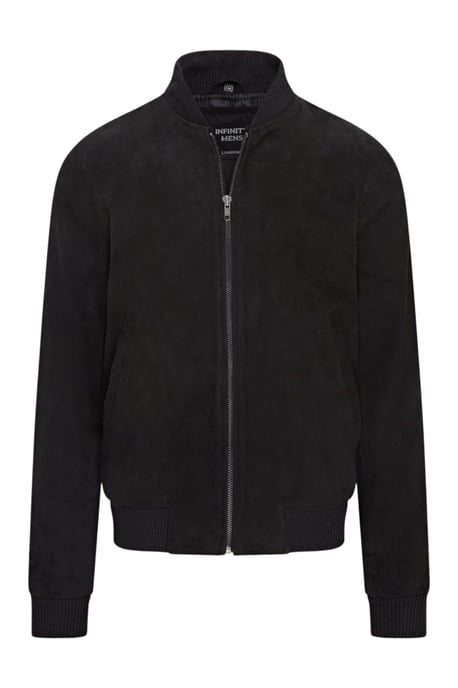 Herren Black Goat Wildleder MA-1 Bomberjacke – North - Image 2
