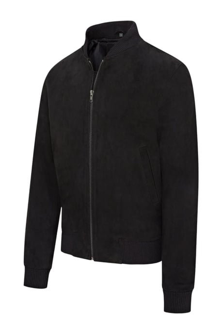 Herren Black Goat Wildleder MA-1 Bomberjacke – North - Image 3