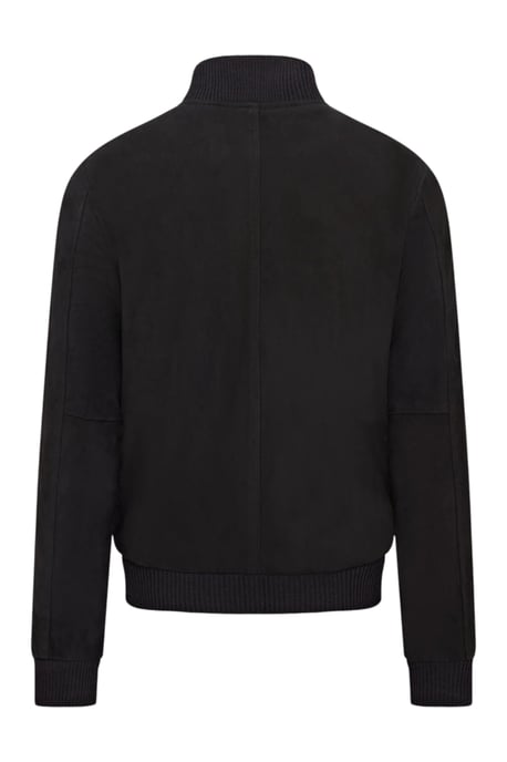 Herren Black Goat Wildleder MA-1 Bomberjacke – North - Image 5