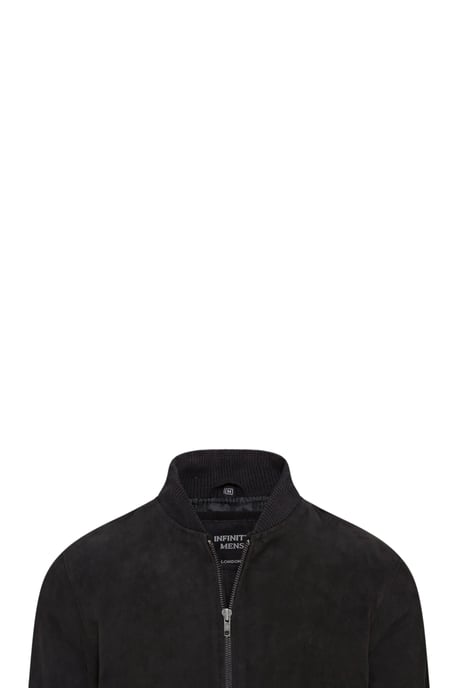 Herren Black Goat Wildleder MA-1 Bomberjacke – North - Image 6