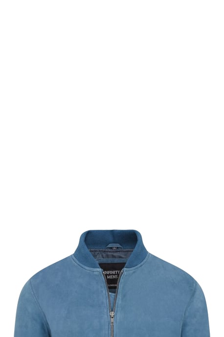 Herren Blue Goat Suede MA-1 Bomberjacke – North - Image 6