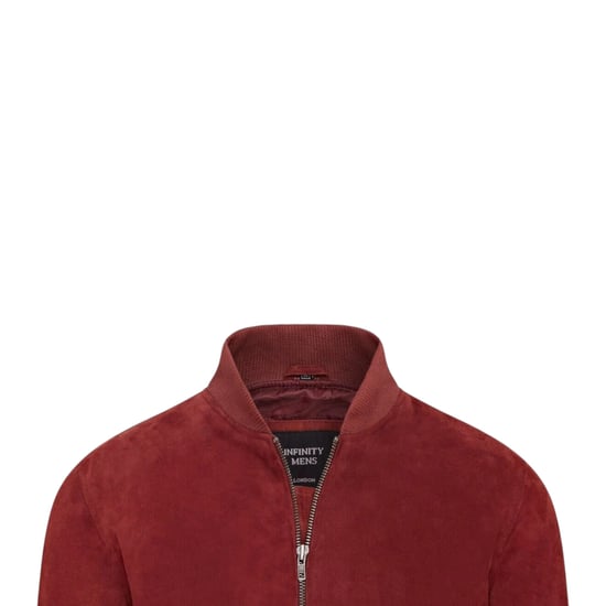 Herren Burgundy Goat Suede MA-1 Bomberjacke-Antalya - Image 6