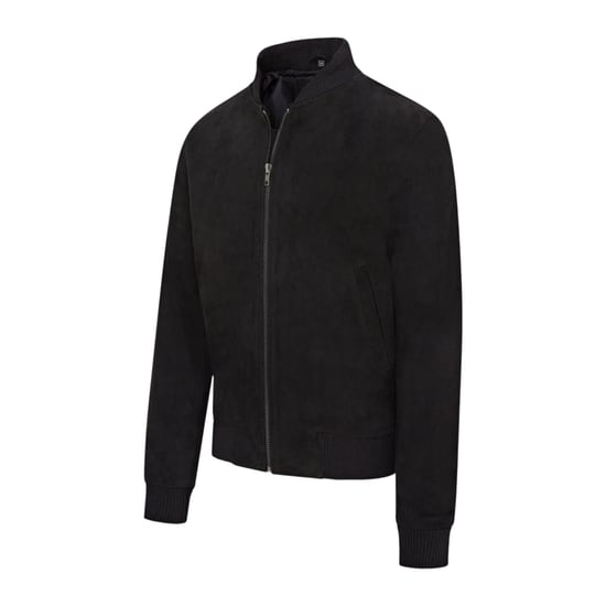 Herren Black Goat Wildleder MA-1 Bomberjacke – Antalya - Image 4