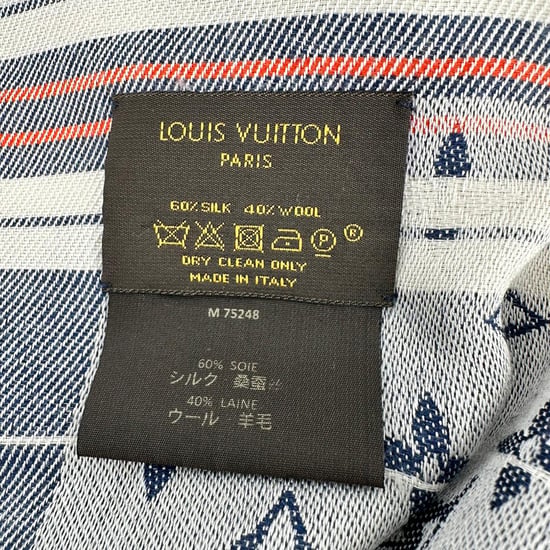 Louis Vuitton Monogram Schal aus mehrfarbigem Seide - Image 5