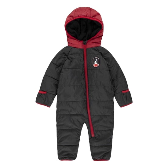 Nike - "Air Jordan" Jumpsuit für Baby, mit Kapuze (Schwarz) - Image 1