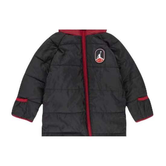 Nike - "Air Jordan" Jumpsuit für Baby, mit Kapuze (Schwarz) - Image 3