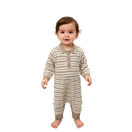 Pretty Green - Strampler für Baby (Beige/Braun) - Image 3