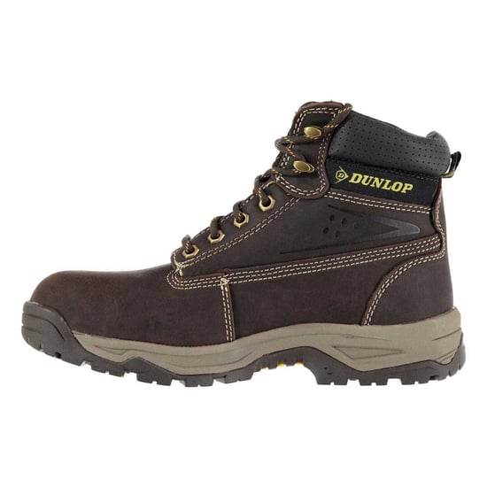 Dunlop - Sicherheitsschuhe für Herren, Nubukleder, Schuhspitze aus Stahl (Braun) - Image 2