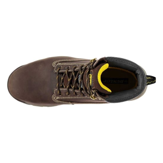 Dunlop - Sicherheitsschuhe für Herren, Nubukleder, Schuhspitze aus Stahl (Braun) - Image 3