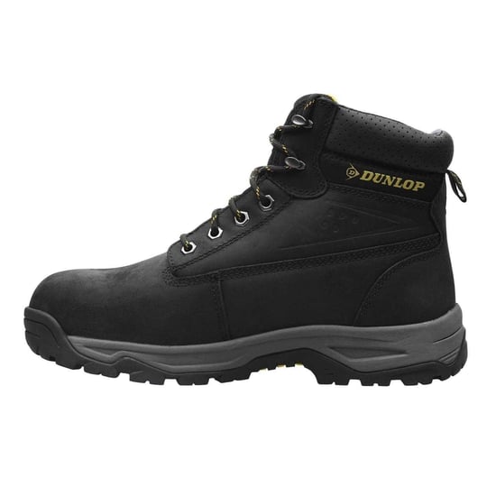 Dunlop - Sicherheitsschuhe für Herren, Nubukleder, Schuhspitze aus Stahl (Schwarz) - Image 2