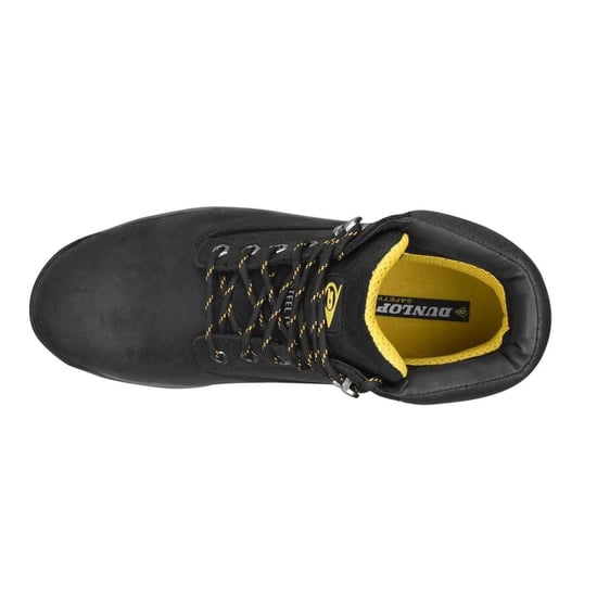 Dunlop - Sicherheitsschuhe für Herren, Nubukleder, Schuhspitze aus Stahl (Schwarz) - Image 3