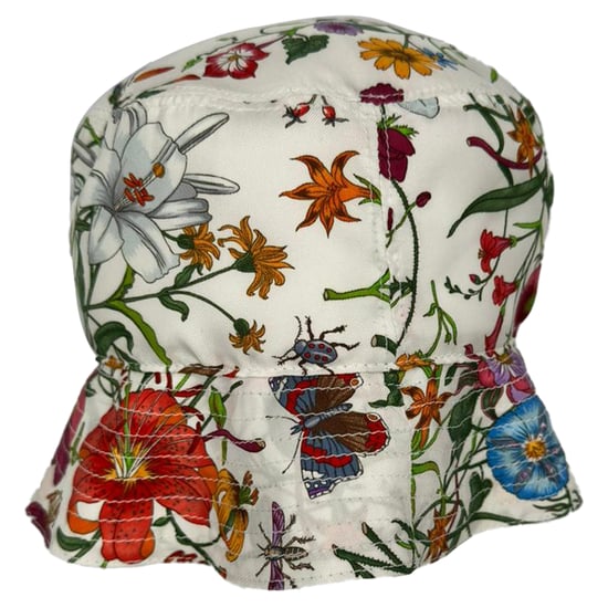 Gucci Bedruckter Twill Bucket Hat aus Baumwolle mit Blumenmuster - Image 2