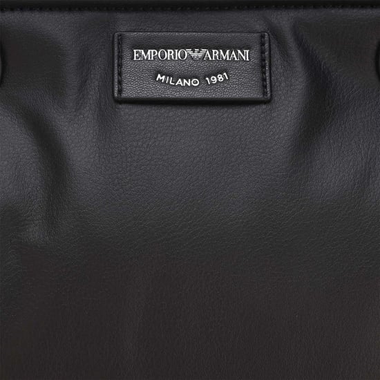 Emporio Armani EA7 - "Milano" Tragetasche (Schwarz) - Image 4