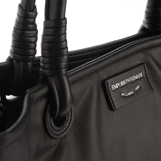 Emporio Armani EA7 - "Milano" Tragetasche (Schwarz) - Image 5