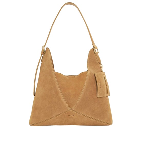 Dune London - Schultertasche, Wildleder (Hellbraun) - Image 1