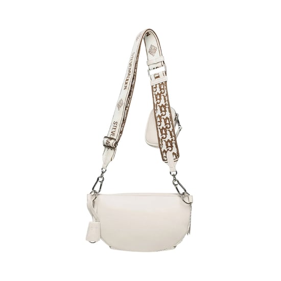 Steve Madden - "Bclarkes" Umhängetasche, Mit Stollen, Alltag (Knochen/Silber) - Image 2