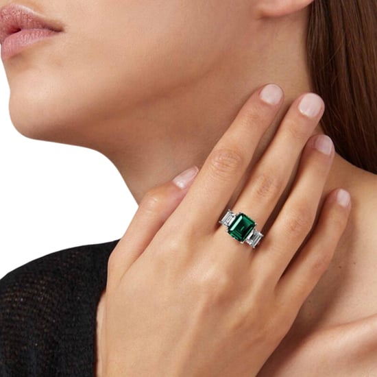 Chiara Ferragni - Rhodiniert Quadratisch Ring (Smaragd) - Image 4