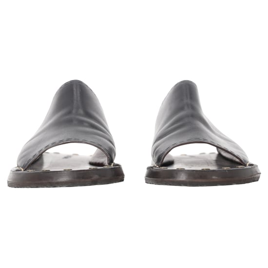 See by Chloé Nieten-Sandalen in schwarzem Leder - Image 3