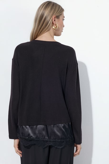 Damen V-Ausschnitt Strickpullover - Image 3