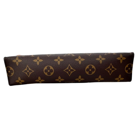 Louis Vuitton Monogram Kulturbeutel aus braunem Leder - Image 5