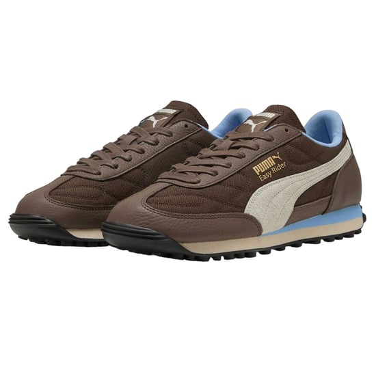 Puma - "Easy Rider" Sneaker für Damen, Wildleder (Braun/Blau) - Image 4