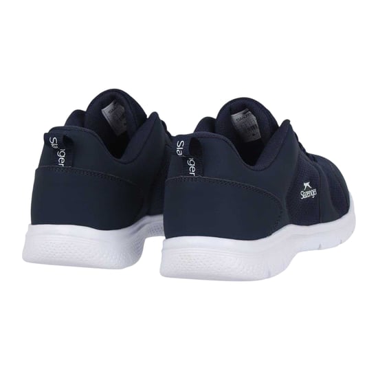 Slazenger - "Force" Sneaker für Herren, Netzmaterial (Marine/Weiß) - Image 2