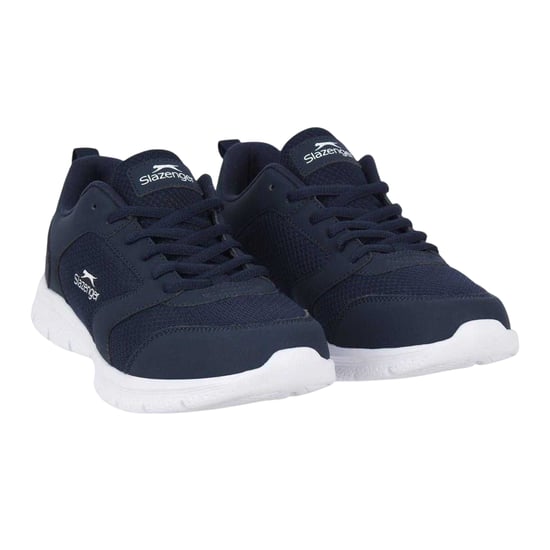 Slazenger - "Force" Sneaker für Herren, Netzmaterial (Marine/Weiß) - Image 5