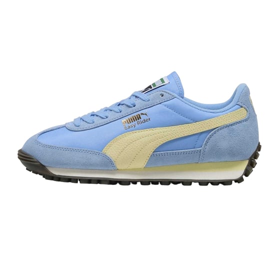 Puma - "Easy Rider" Sneaker für Damen, Wildleder (Blau/Gelb) - Image 2