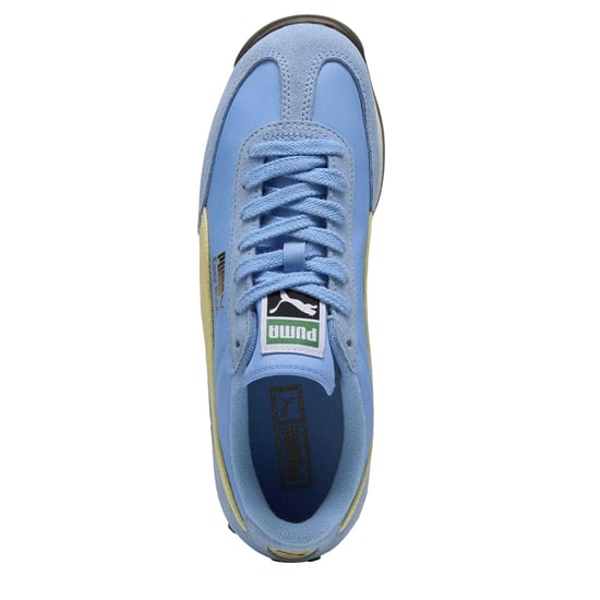 Puma - "Easy Rider" Sneaker für Damen, Wildleder (Blau/Gelb) - Image 3
