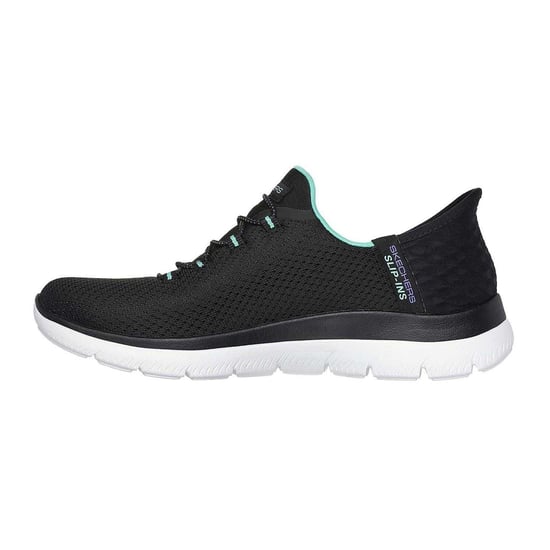 Skechers - "Summits - Diamond Dream" Freizeitschuhe für Herren, Zum Reinschlüpfen (Schwarz/Türkis) - Image 2
