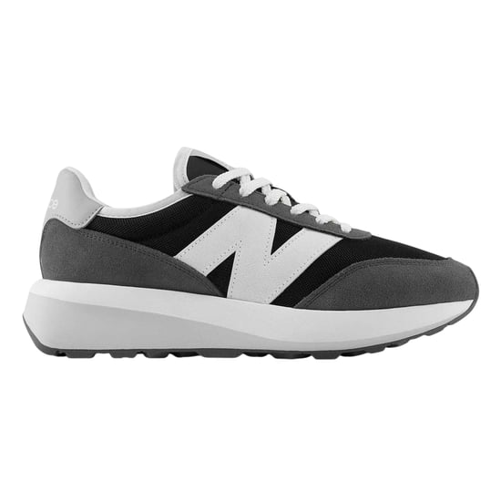 New Balance - "370" Sneaker für Herren, Wildleder (Schwarz) - Image 1