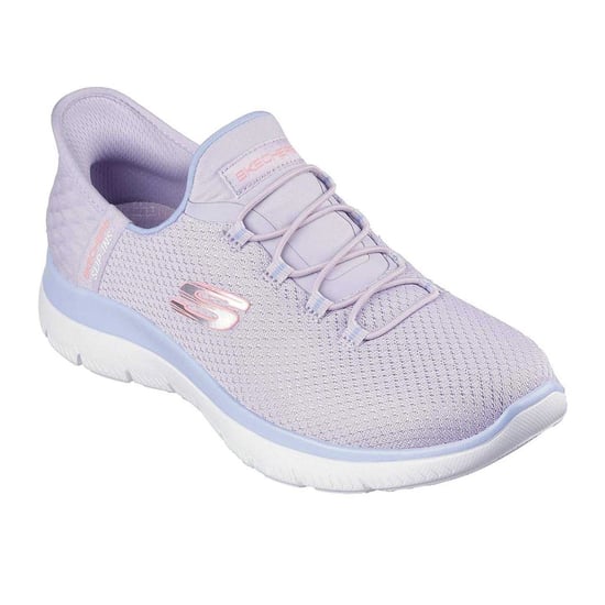 Skechers - "Summits - Diamond Dream" Freizeitschuhe für Herren, Zum Reinschlüpfen (Grau/Lavendel) - Image 5