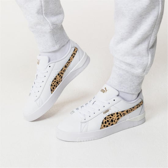 Puma - "Jada" Sneaker für Damen, Plattform-Absatz (Weiß/Leopard) - Image 5
