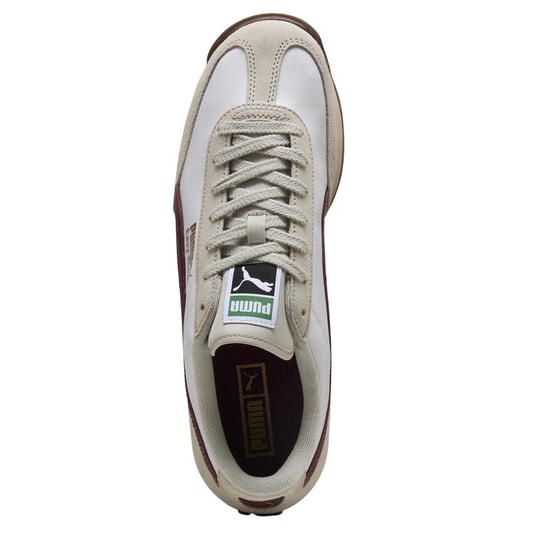 Puma - "Easy Rider" Sneaker für Damen, Wildleder (Weiß/Burgunderrot) - Image 3