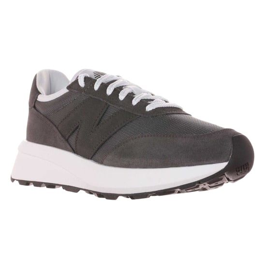 New Balance - "370" Sneaker für Herren, Wildleder (Burgfelsen Weiß) - Image 4
